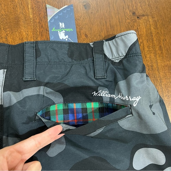 William Murray Bunker Camo Golf Novelty Pants Size 32 - Picture 8 of 12